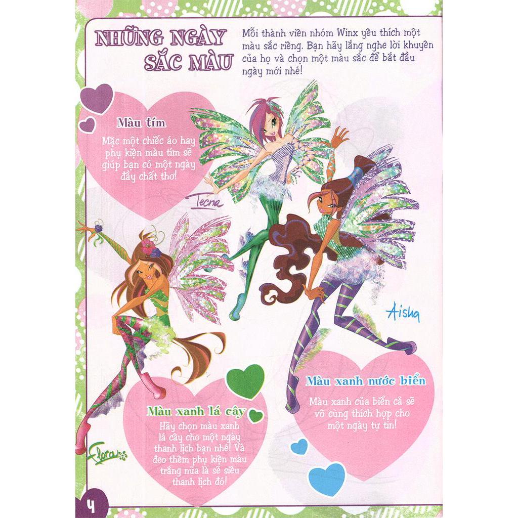 Sách Winx - Bữa Tiệc Bạn Bè - Clb Các Tiên Nữ Sành Điệu