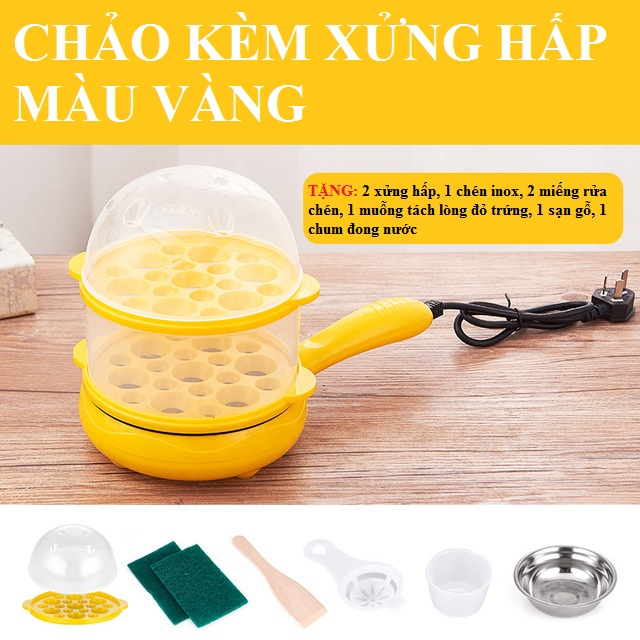 Set Chảo Chống Dính Kèm Xửng Hấp Cao Cấp