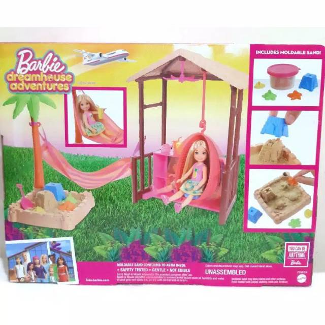 Búp Bê Barbie + Cát Tiki Dễ Thương Xinh Xắn