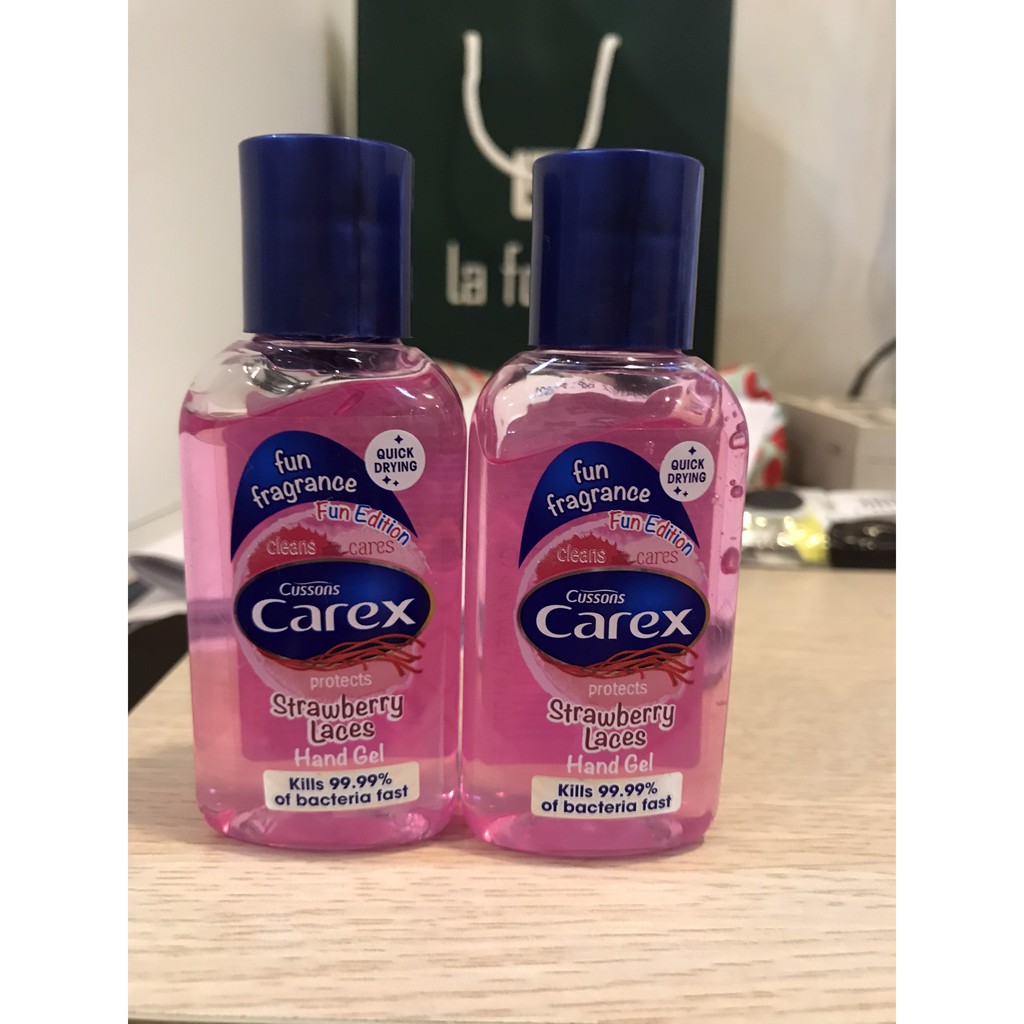 Carex - Nước rửa tay khô Carex UK các mùi 50ml