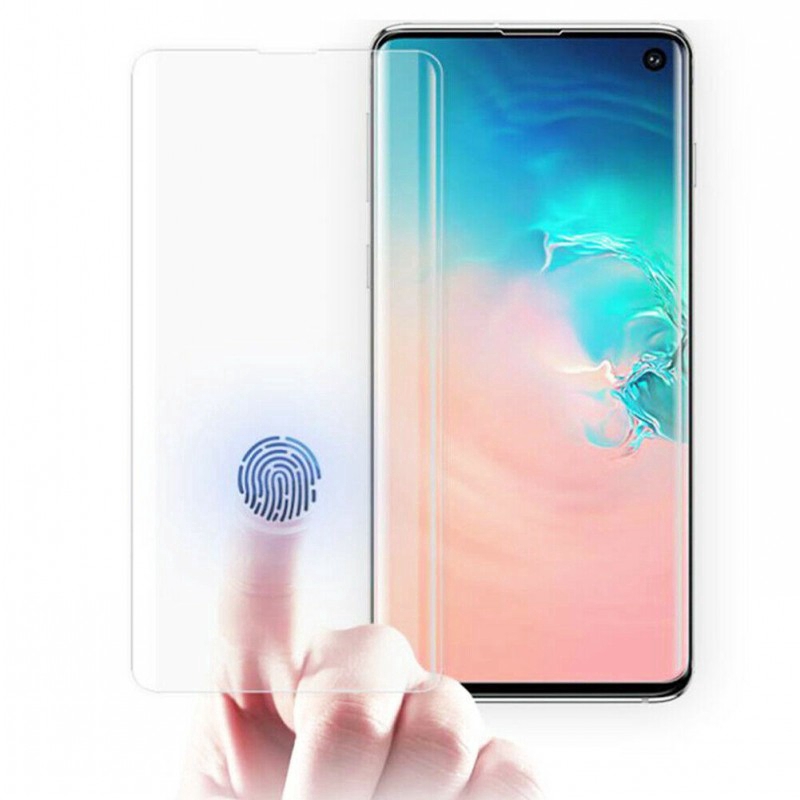 6D Full Glue UV Tempered Glass Screen Protector For Samsung Galaxy S10 Plus S10e