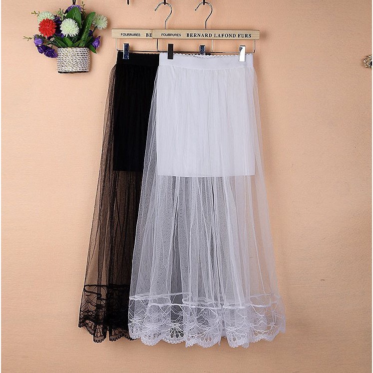 Chân Váy Maxi Ren thời trang, phong cách