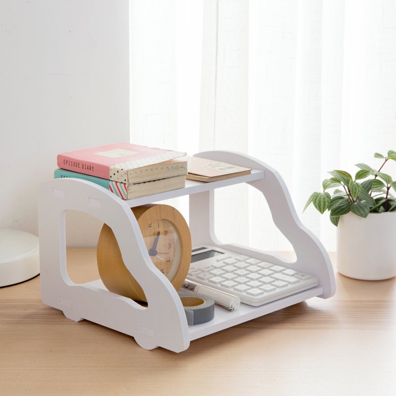 KỆ WIFI 2 TẦNG MINI TREO TƯỜNG TẶNG KÈM 2 MÓC TREO IG375