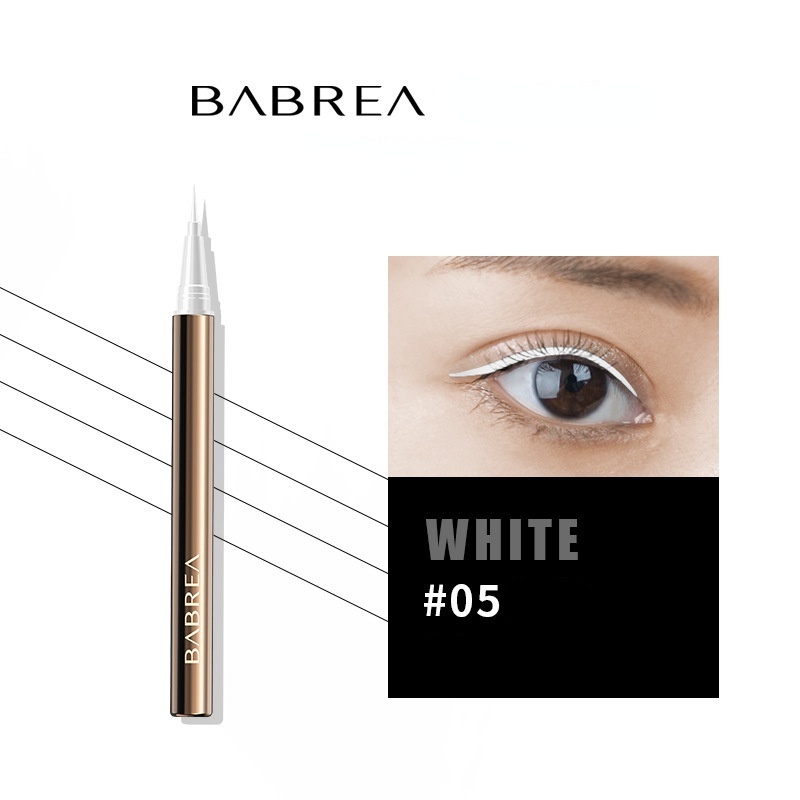 BABREA Bút Kẻ Mắt Dạng Lỏng Chống Thấm Nước Và Mồ Hôi Nhanh Khô Lâu Trôi Tiện Dụng