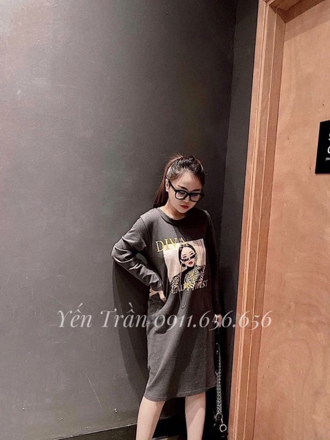 [Mã FAMAYWA2 giảm 10K đơn 50K] Váy xuông cô gái dài tay | BigBuy360 - bigbuy360.vn