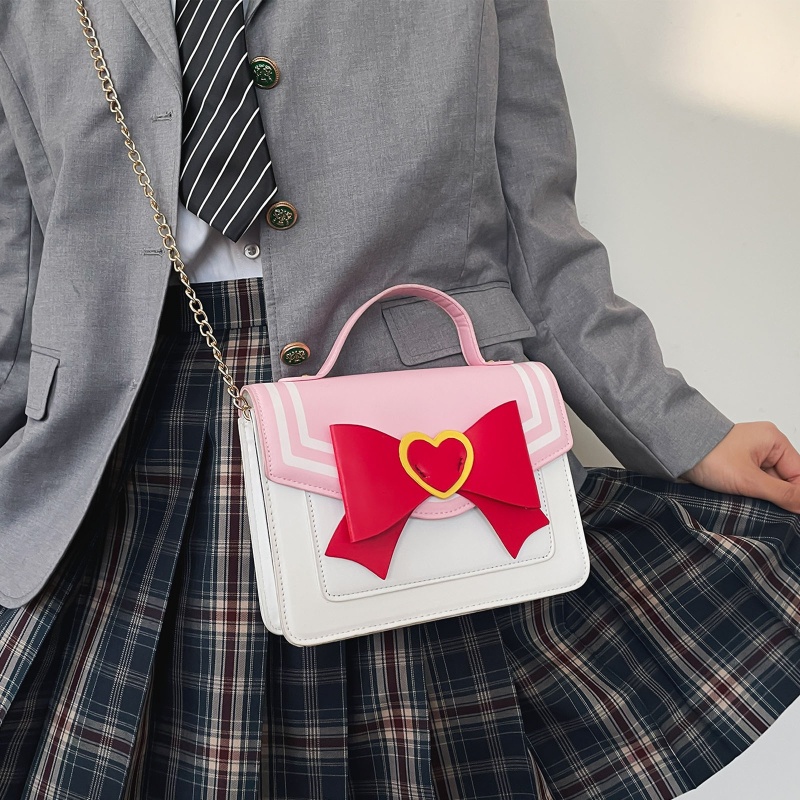 Túi Xách Da PU Đeo Chéo Phong Cách Lolita