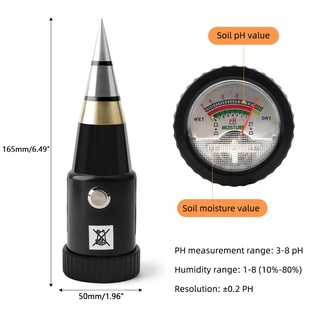Máy Đo Độ PH, Độ Ẩm Đất, Độ PH 3~8PH