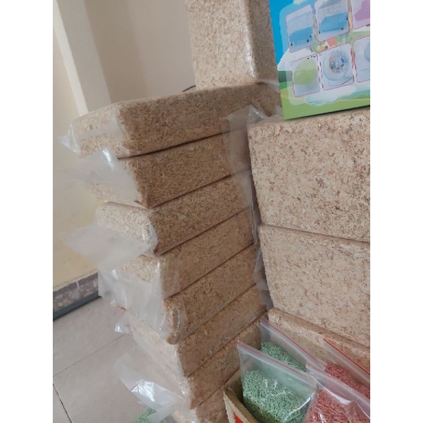 Combo tiện lợi lót chuồng cát tắm Hamster sóc nhím giá rẻ