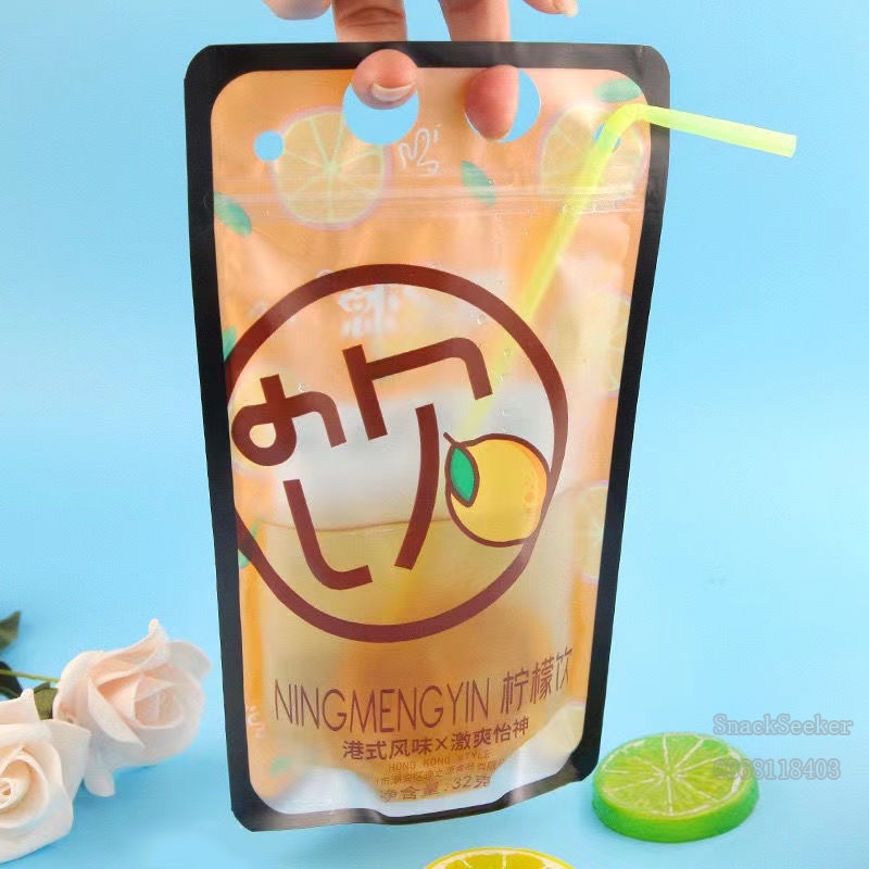 TRÀ CHANH TÚI ZIP - SNACKSEEKER - Trà chanh túi zip siêu ngon siêu tiện lợi