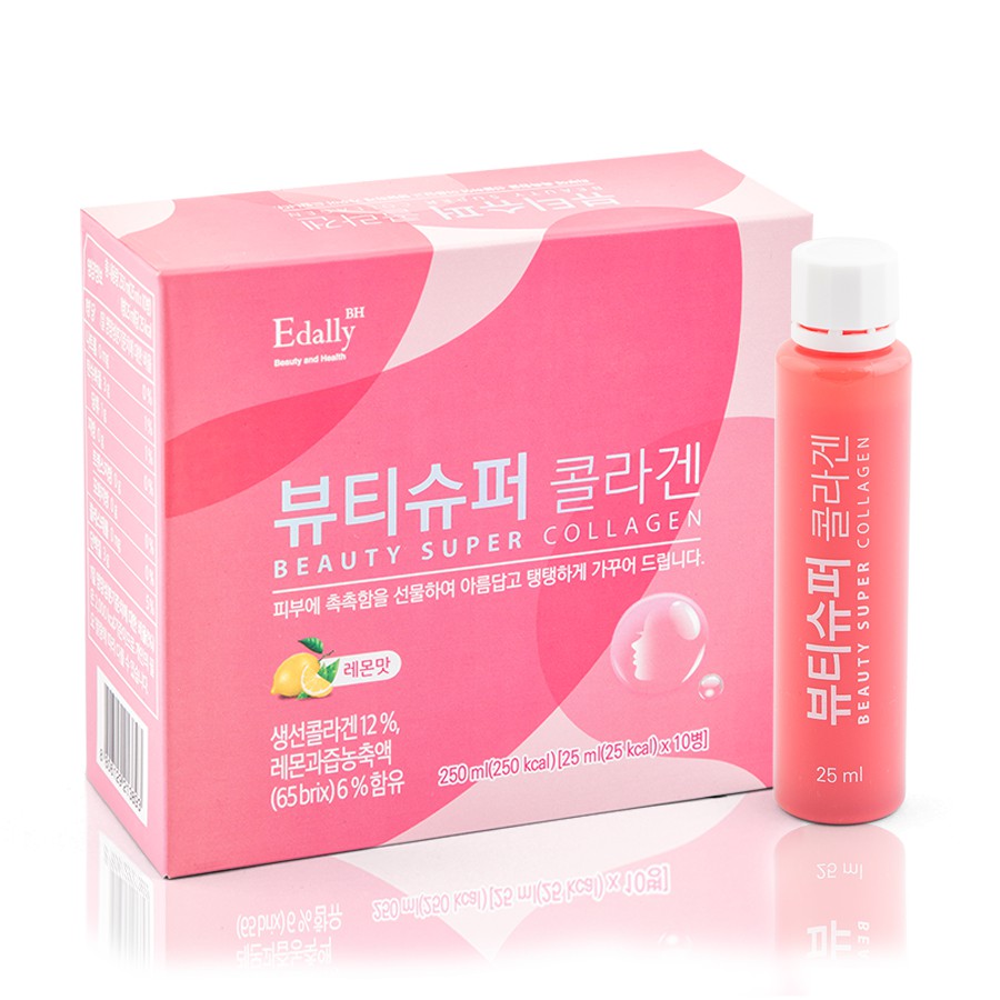 Nước uống Collagen Edally BH Hàn Quốc xóa nếp nhăn, nám sạm, lão hóa Người muốn có ngoại hình trẻ, xinh đẹp