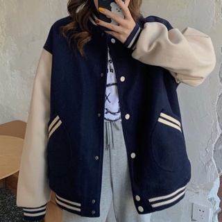Áo khoác nữ bigsize, Áo bomber nữ from rộng bóng chày nỉ mặc nhà đi chơi thời trang đi học hàn quốc