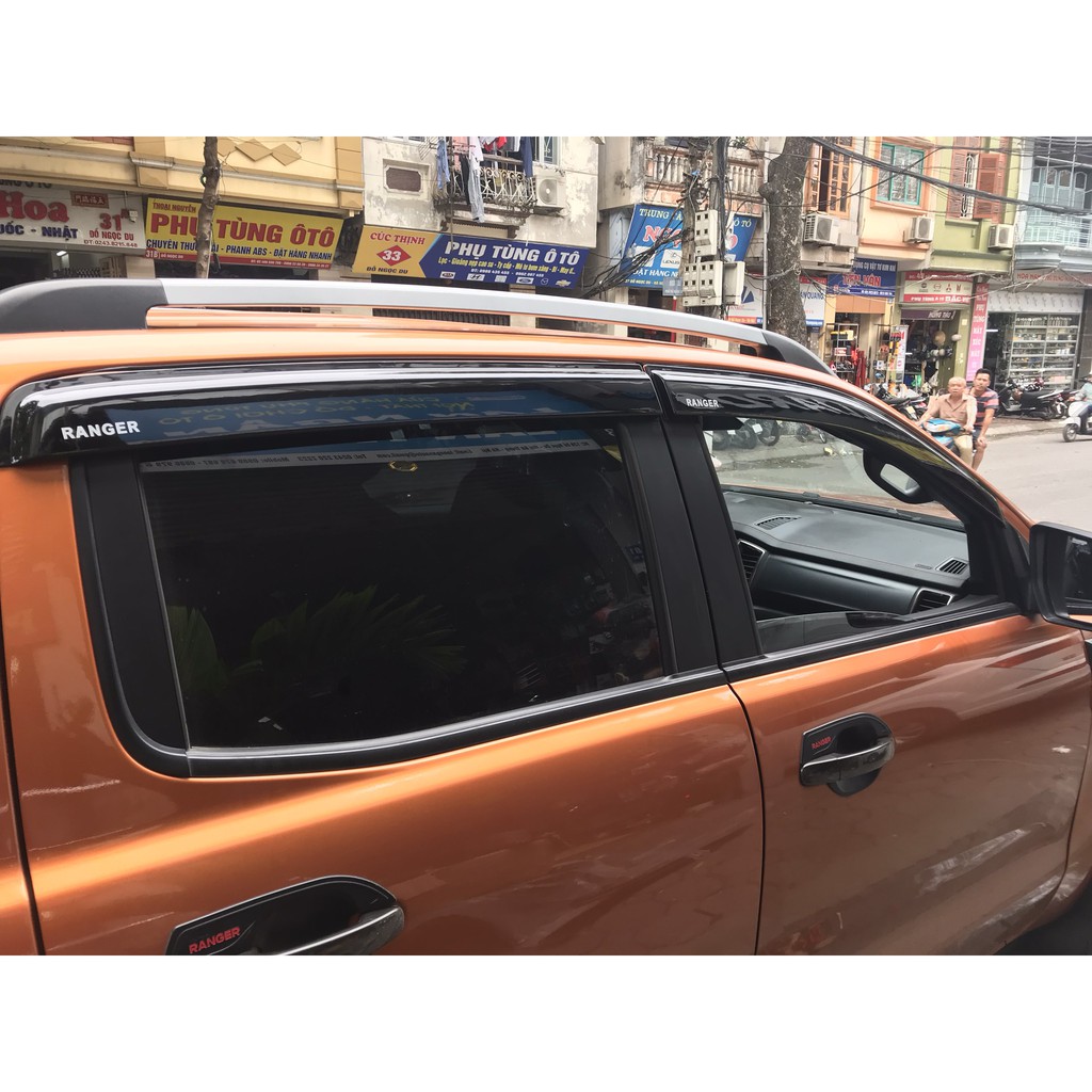 THANH GIÁ NÓC FORD RANGER XLT, XLS 2016-2020 DÁN 3M