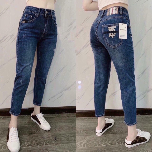 Quần bò thêu bbr