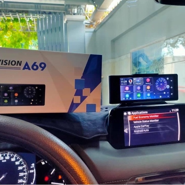 Camera hành trình webvision A69, điều khiển bằng giọng nói, tặng kèm thẻ nhớ 32GB