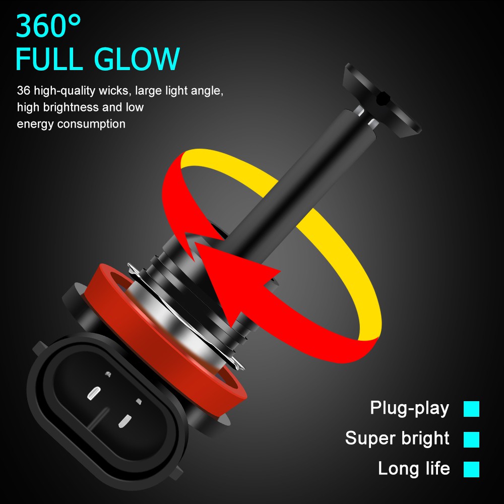 1 Đèn LED 36 Bóng H4 H16 P13W đèn sương mù H8 H7 H3 9005 9006 bóng đèn sương mù cho xe ô tô H11