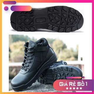 [Sale 3/3] Giày Đặc Nhiệm SWAT Cổ Lửng - Giầy Boot Phượt Leo Núi Sale 11 ' > $