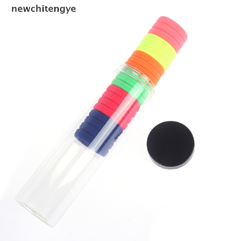 Set 20 Dây Cột Tóc Cao Su Co Giãn Nhiều Màu Sắc Cho Nữ