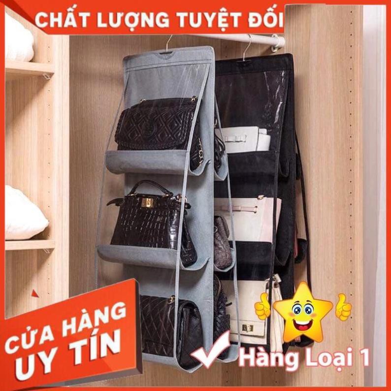 Sale Sốc -  Túi treo giỏ xách 6 ngăn 3 tầng. . Siroshop.