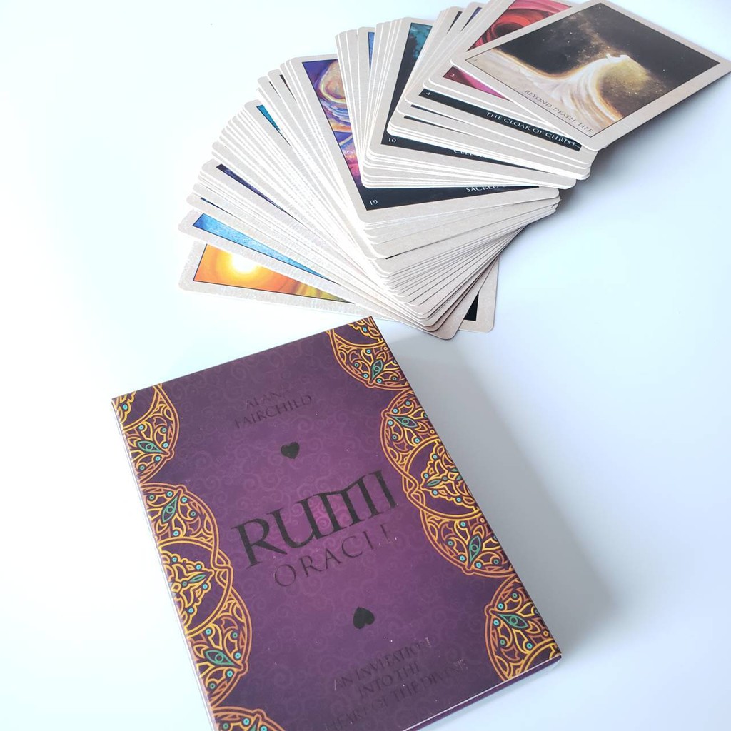 Bộ Tarot  Rumi Oracle H6 Bài Bói New