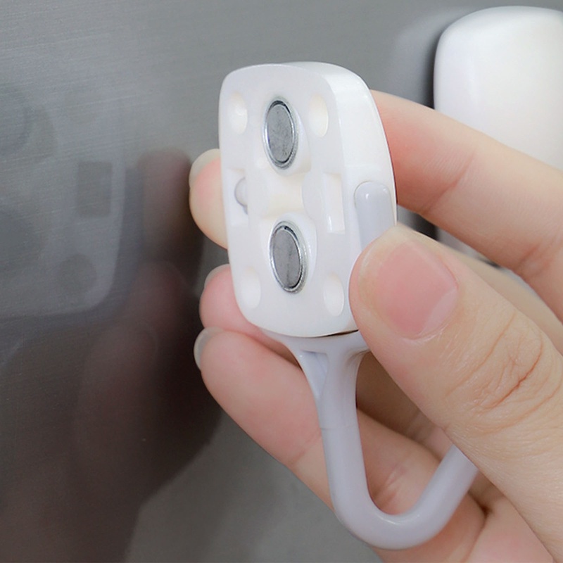 Set 2 Móc Treo Chìa Khóa Hít Nam Châm Mạnh Mẽ