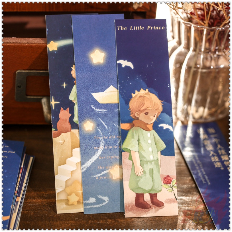 Set 30 Món Đồ Thời Trang ✿ Bookmark Hình Hoàng Tử Bé ✿ Dụng Cụ Đánh Dấu Sách Dùng Làm Quà Tặng Cho Trường Học / Văn Phòng