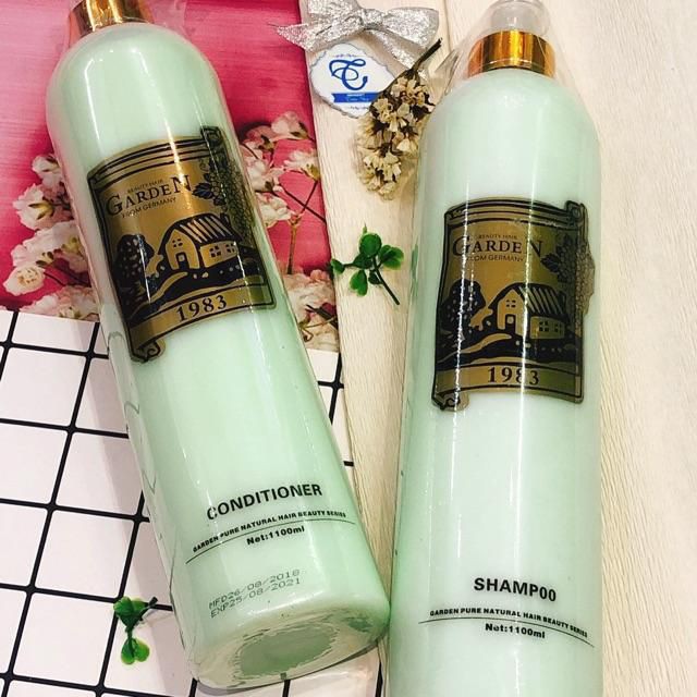 Cặp Dầu Gội Xả Garden 1100ml | BigBuy360 - bigbuy360.vn