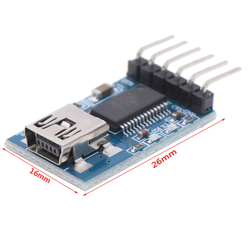 [LuckyToday] FT232rl ftdi 3.3v 5.5v usb to ttl serial adapter module for arduino mini port