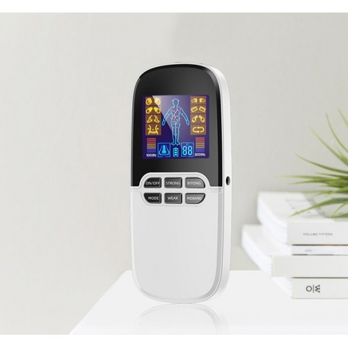 Máy massage xung điện Nikio NK-102 - Đèn hồng ngoại trị liệu mũi - 8 miếng dán