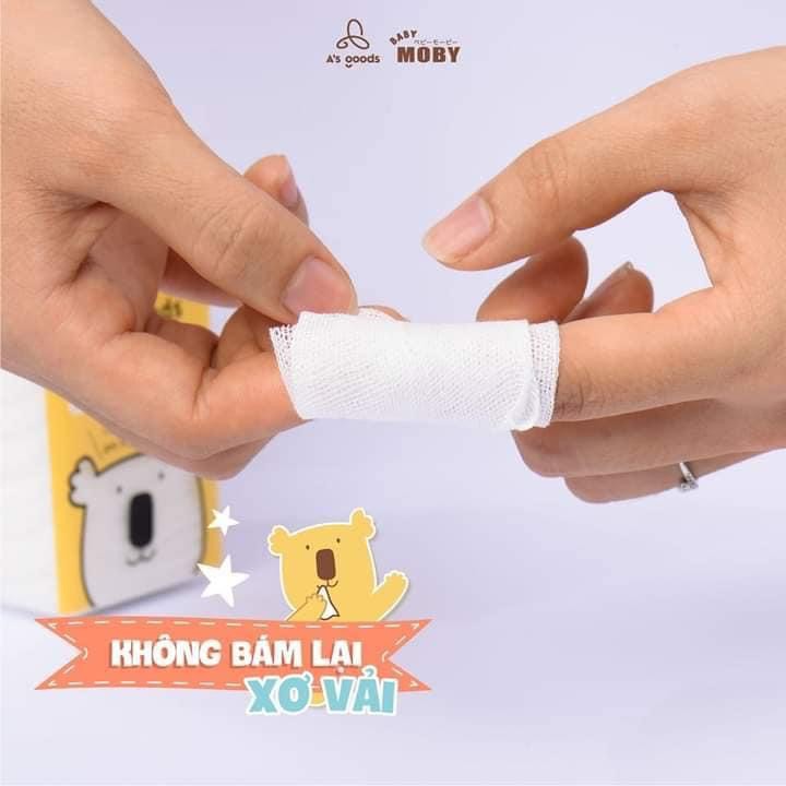 Rơ lưỡi CHO BÉ từ sơ sinh chính hãng MOBY VIỆT NAM (rơ lưỡi moby)