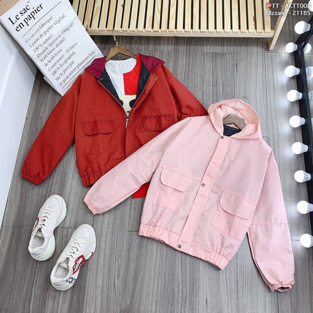 🌵 𝐓𝐡𝐞𝐔𝐥𝐳𝐳𝐚𝐧𝐠 🌵 057 Áo Khoác Kaki Trơn 2 Lớp (Kèm Video, Hình Chụp Thật) | BigBuy360 - bigbuy360.vn