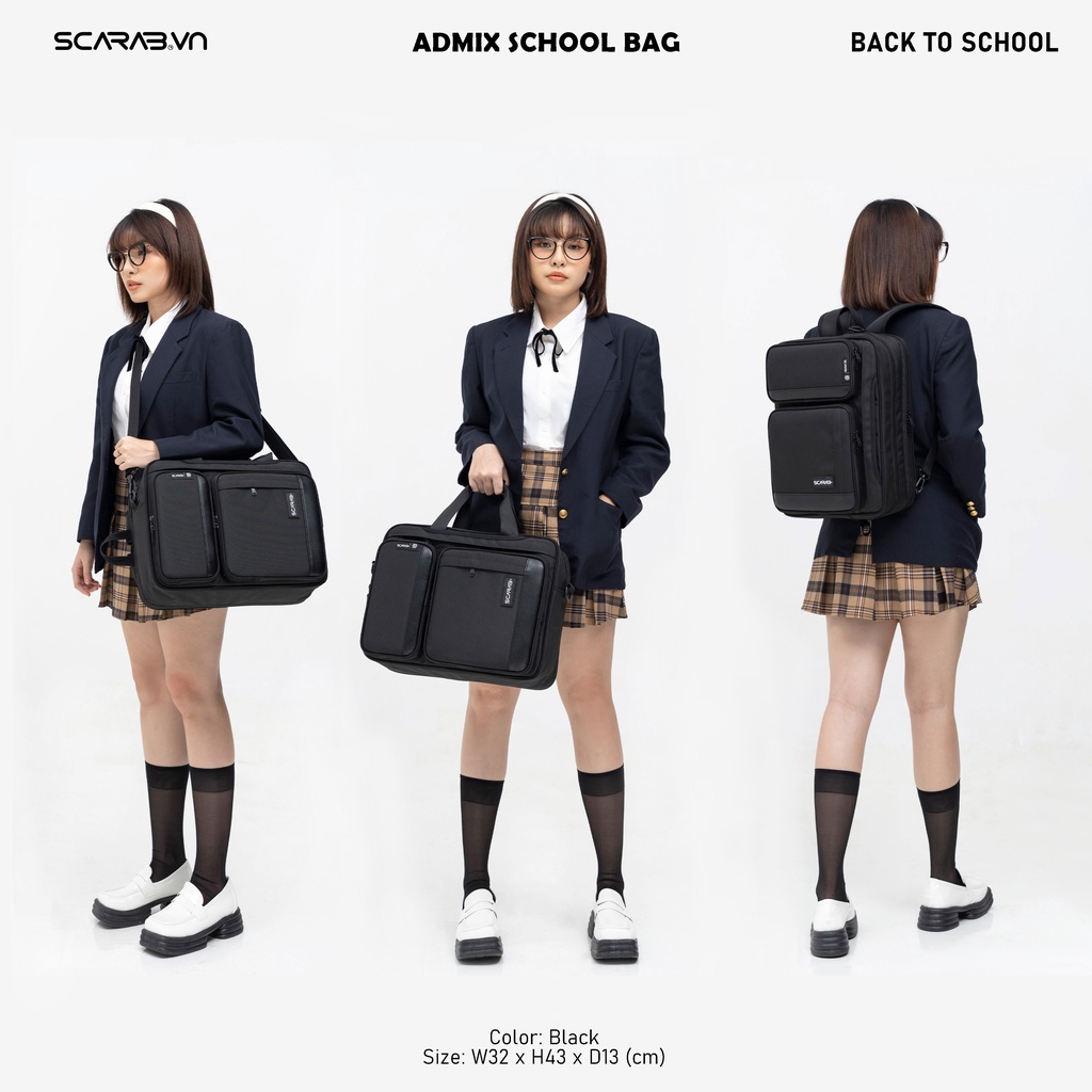 Cặp Đi Học SCARAB - ADMIX™ School Bag
