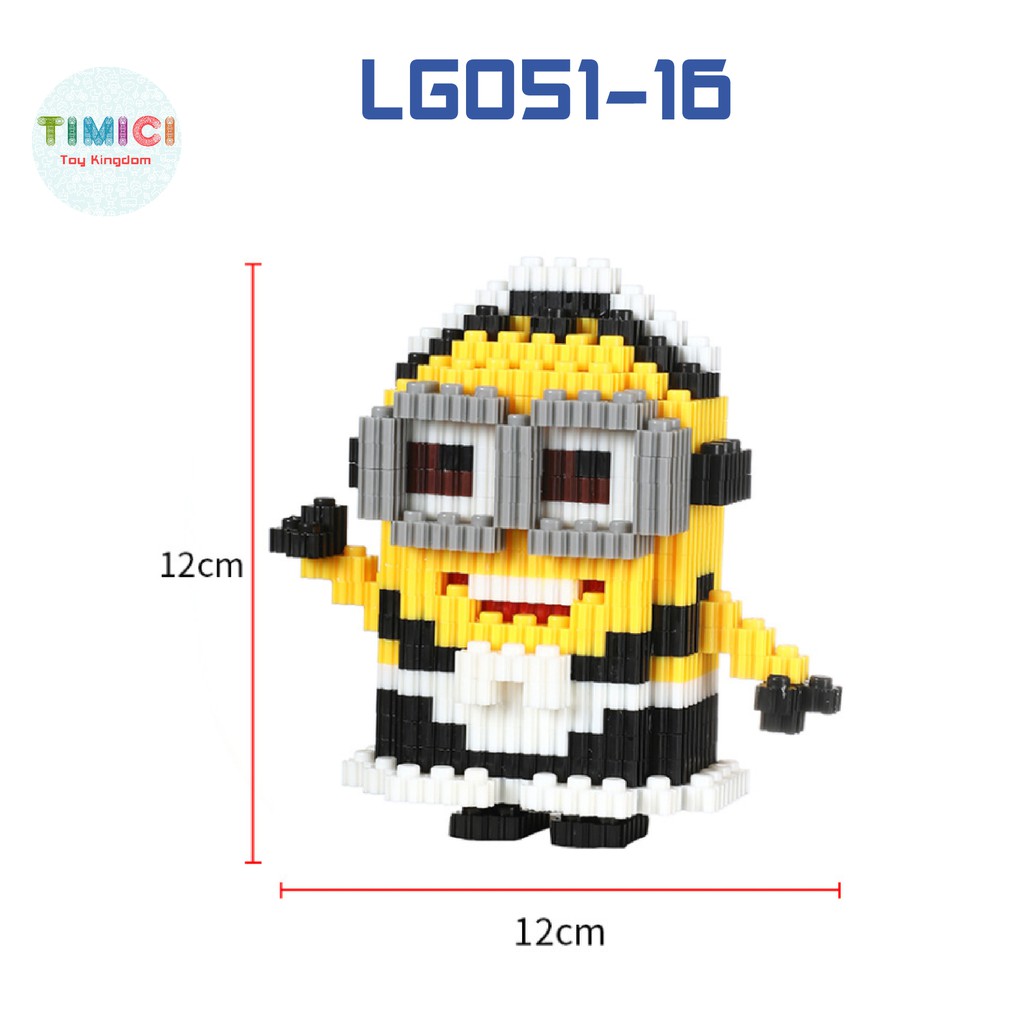 [LG051] Đồ chơi LEGO Cute Cartoon Series lắp ráp mô hình 3D MAGIC BLOCK độc đáo cho bé phát triển trí thông minh