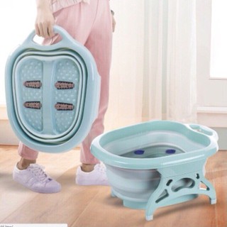 chậu Ngân chân kèm massage gấp gọn