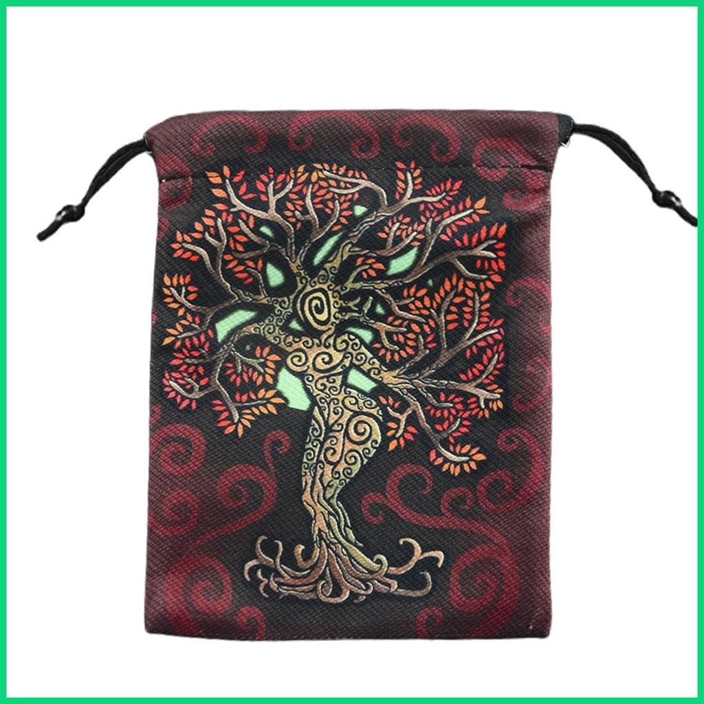 Túi Nhung Đựng Thẻ Bài Tarot Hai Mặt Phong Cách Thể Thao