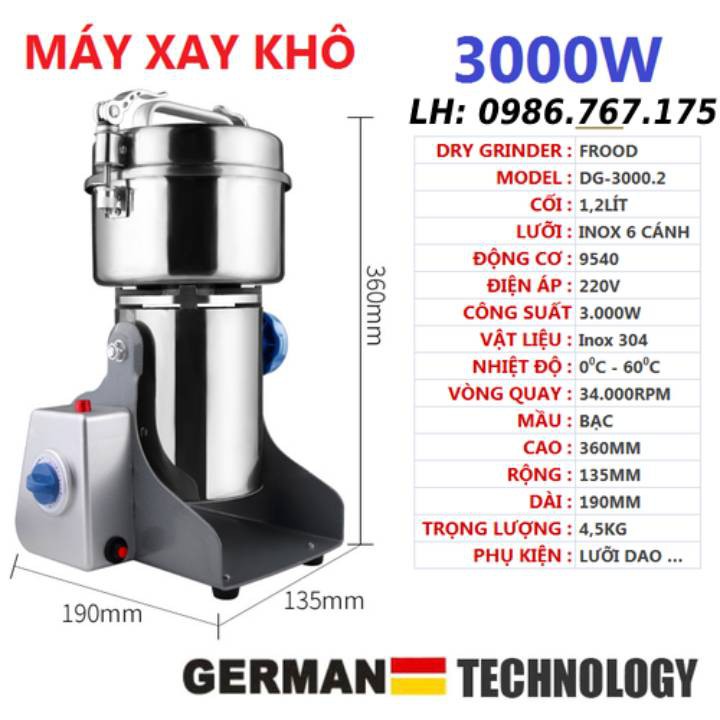 [Giá rẻ cho mọi nhà] Máy xay nghiền thuốc bắc , dược liệu , các loại hạt khô thành bột siêu mịn với giá rẻ bất ngờ