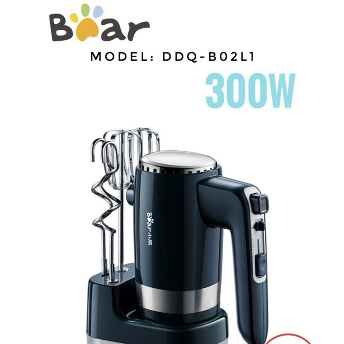 Máy đánh trứng nhào bột Bear đa năng B02L1