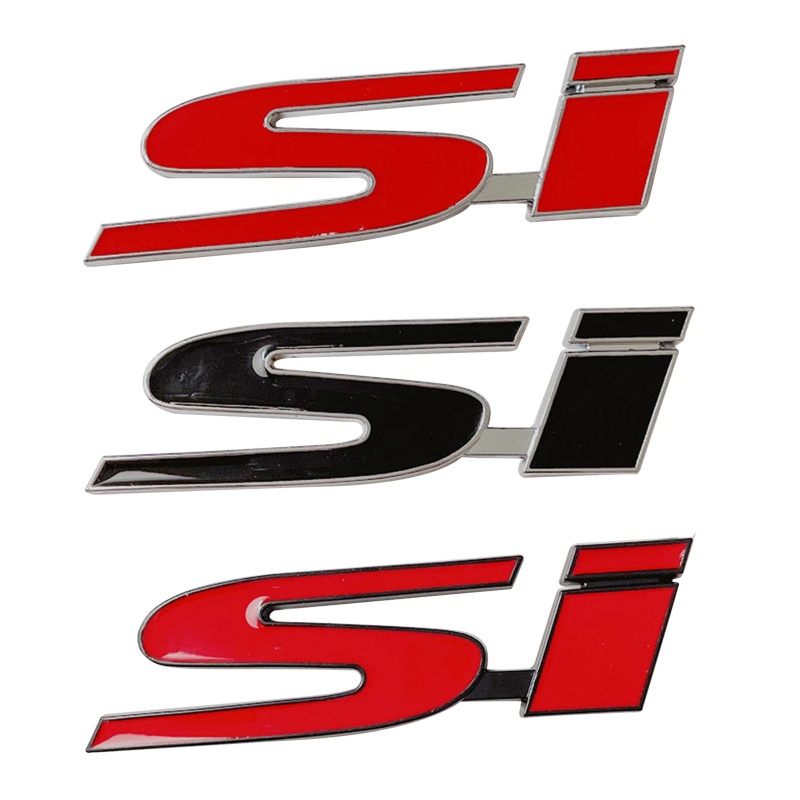 Decal 3D Chữ Not-rusty Bằng Kim Loại Dán Trang Trí Xe Hơi Honda