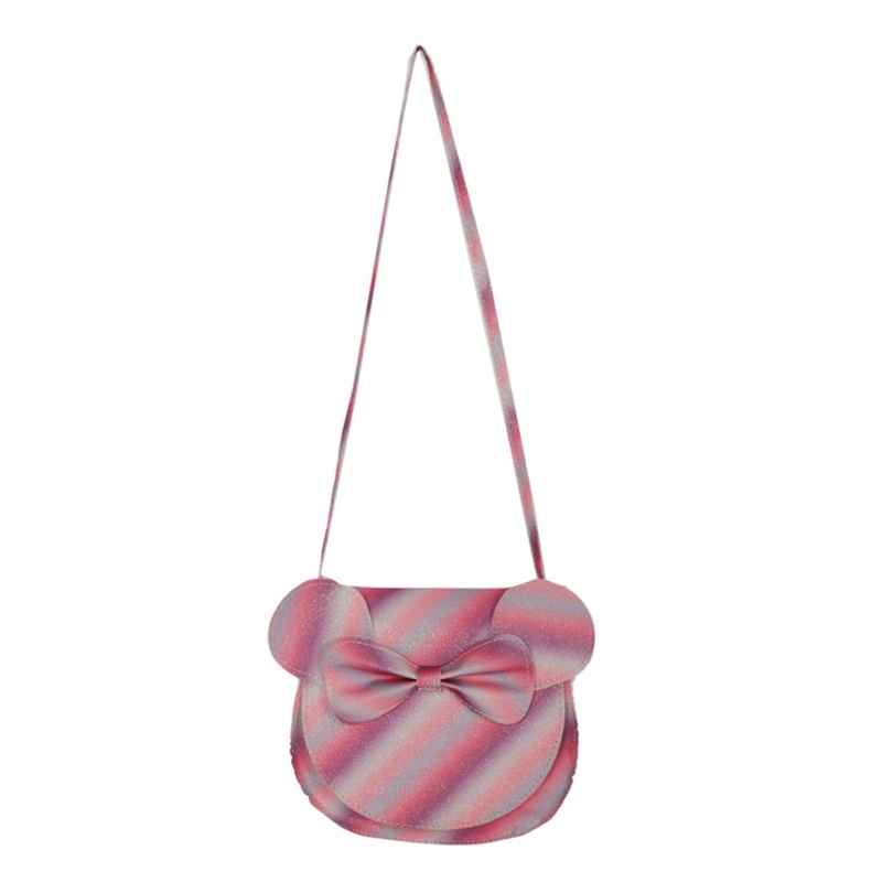 Túi Đeo Chéo Vai Họa Tiết Hoạt Hình Thắt Nơ Dành Cho Trẻ Mẫu Giáo