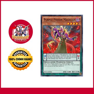 [Thẻ Bài Yugioh Chính Hãng] Purple Poison Magician
