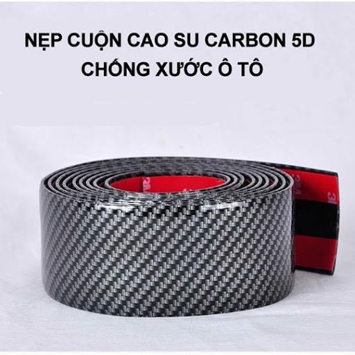 Nẹp Carbon Trang Trí Xe Hơi (3-5-7 cm)