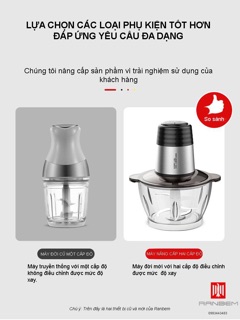 Ranbem224A - Máy xay thịt siêu nhanh và siêu bền