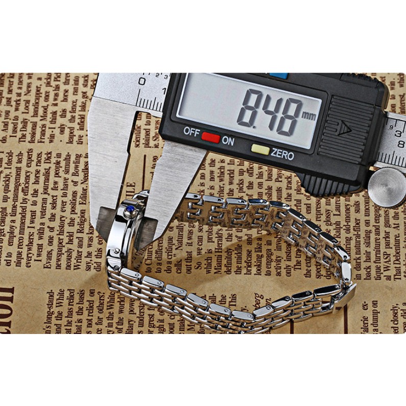 Đồng Hồ Nữ Đính Đá Cao Cấp Chronograph WWOOR- F135
