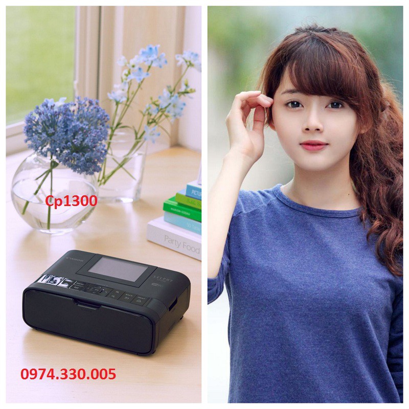 Máy in nhiệt Canon Cp1300 sale hot