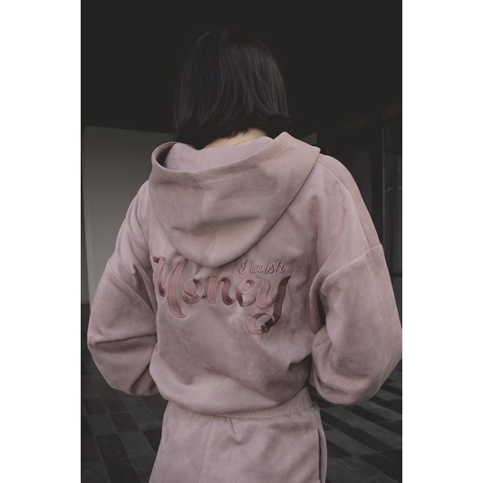 Set áo hoodie và quần short da lộn MONEY | TIẾT KIỆM TỚI 20% KHI MUA THEO SET