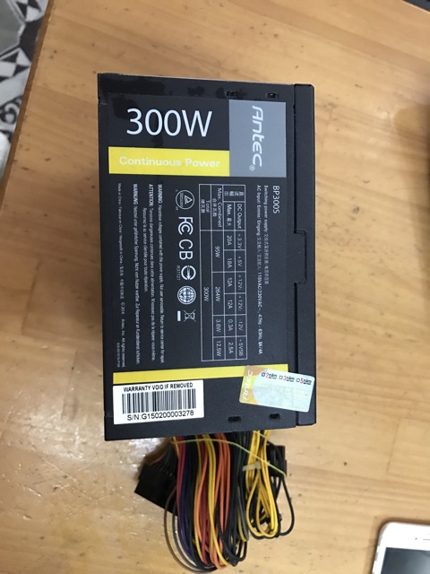 Nguôn Segotep đen 300w fan 12 cũ