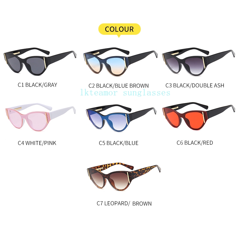 Kính mát kiểu mắt mèo phong cách cổ điển thời trang cho nữ