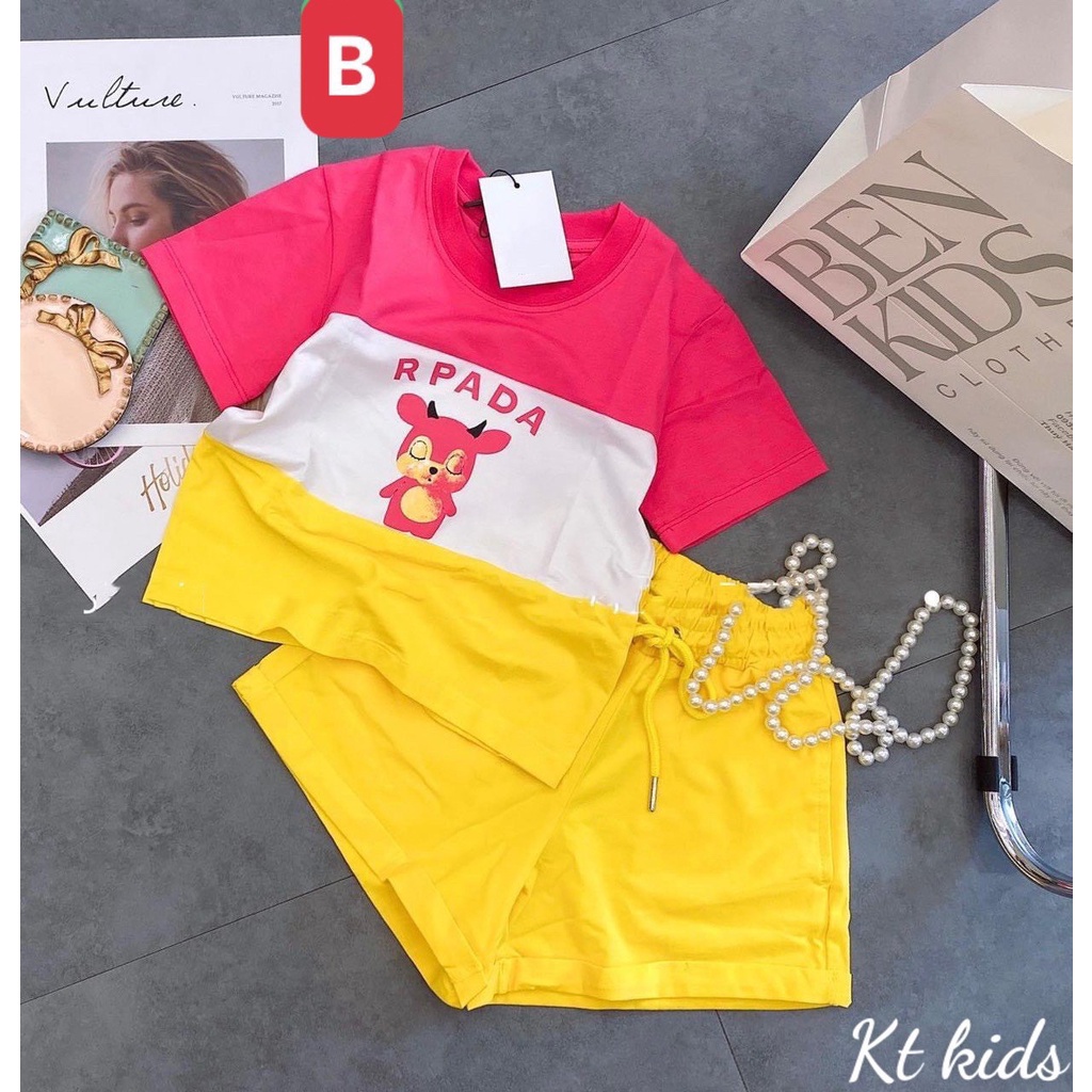 SET THUN 3 MÀU RPADA CHO BÉ GÁI