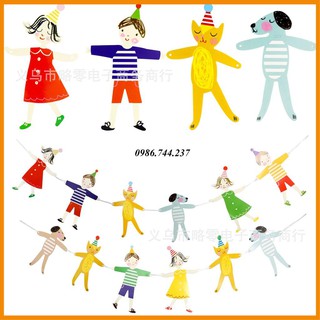 Dây trang trí hình ngộ nghĩnh trang trí sinh nhật