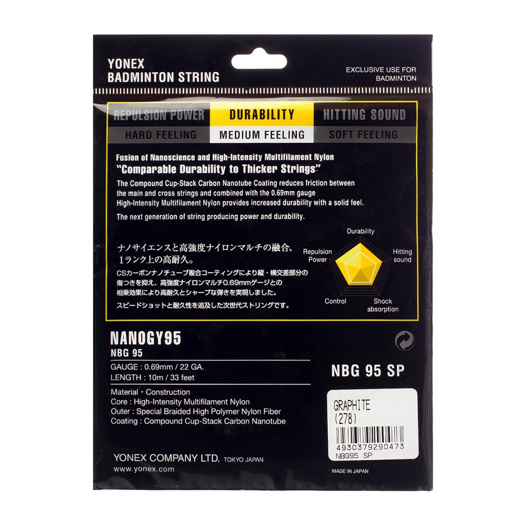 Lưới Cầu Lông Yonex Nanogy BG 95 Chính Hãng