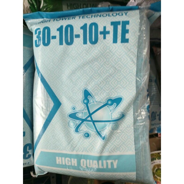 1 kg npk 30-10-10+te 1 màu tháp cao giúp cây vọt đọt tạo đọt phát lộc mạnh